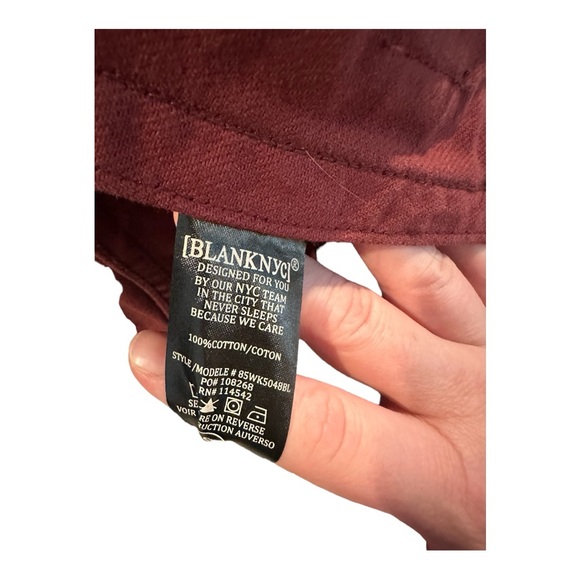 NWT Blank NYC Set Jacket and Crop Jeans Rattled Up Women’s Size S / 27 - Picture 9 of 13